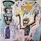 Untitled Baptism 1982 - Jean-Michel-Basquiat reproduction oil painting