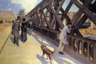 The Pont de L'Europe 1876 - Gustave Caillebotte reproduction oil painting
