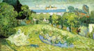 Daubigney's Garden 1 1890 - Vincent van Gogh reproduction oil painting