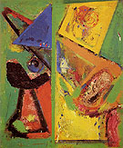 Provincetown 1950 - Hans Hofmann reproduction oil painting