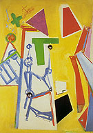 Yellow Space 1949 - Hans Hofmann