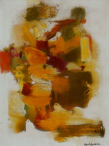 Golden Autumn 1963 - Hans Hofmann reproduction oil painting