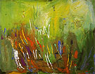 First Sprouting 1961 - Hans Hofmann reproduction oil painting