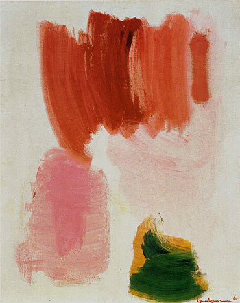 Delirious Pink 1961 - Hans Hofmann reproduction oil painting