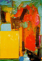 Smaragd Red and Germinating Yellow 1959 - Hans Hofmann