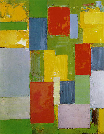 Abstract Euphony 1958 - Hans Hofmann reproduction oil painting