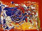 One Afternoon 1955 - Hans Hofmann reproduction oil painting