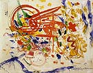 Laburnum 1954 - Hans Hofmann reproduction oil painting