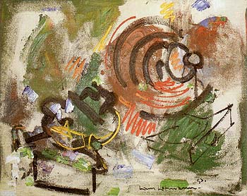 Composition No 7 1953 - Hans Hofmann reproduction oil painting