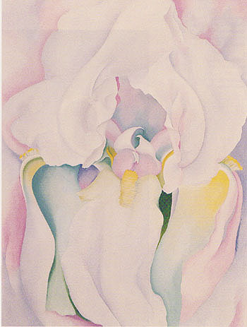 White Iris 1930 - Georgia O'Keeffe reproduction oil painting