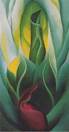 Skunk Cabbage 1928 - Georgia O'Keeffe reproduction oil painting