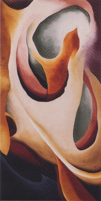 Leaf Motif 2 - Georgia O'Keeffe reproduction oil painting