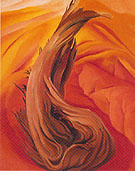 Untitled Red and Yellow Cliffs 1940 - Georgia O'Keeffe reproduction oil painting