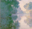 Morning on the Seine Good Weather 1897 - Claude Monet