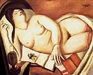 Sleeping Woman 1924 - Max Beckmann reproduction oil painting