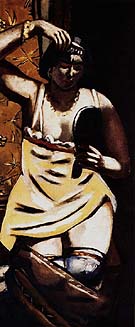 Gypsy Woman 1928 - Max Beckmann reproduction oil painting