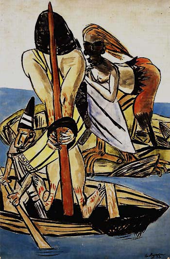 Rape of Europa - Max Beckmann reproduction oil painting