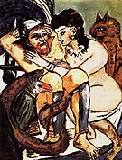 Odysscus and the Calypso 1943 - Max Beckmann reproduction oil painting