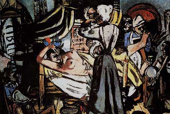 Birth 1937 - Max Beckmann reproduction oil painting