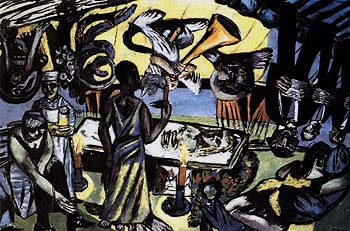 Death 1938 - Max Beckmann reproduction oil painting