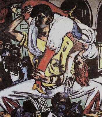Apache Dance 1938 - Max Beckmann reproduction oil painting