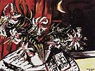 Turkish Lilies 1937 - Max Beckmann reproduction oil painting