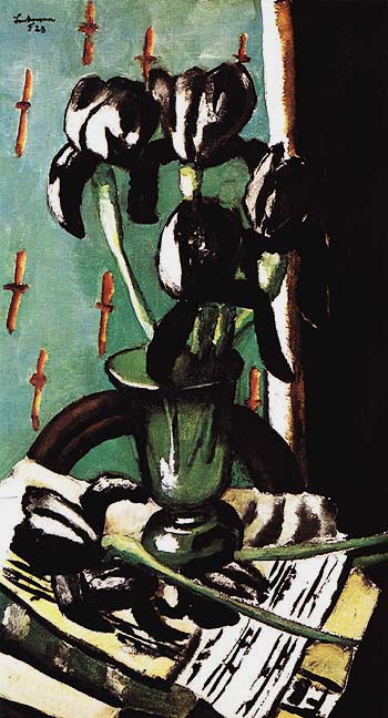 Black Iris 1928 - Max Beckmann reproduction oil painting