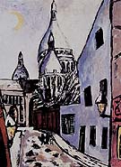 Sacre Coeuw in Snow 1939 - Max Beckmann reproduction oil painting