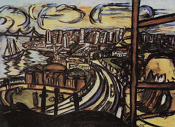 San Francisco 1950 - Max Beckmann reproduction oil painting