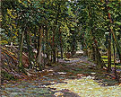 Avenue in the Park St Cloud 1906 - Gabriele Munter reproduction oil painting