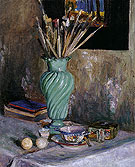 Still Life with Vase of Brushes 1906 - Gabriele Munter