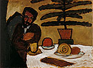 Man at a Table Kandinsky - Gabriele Munter