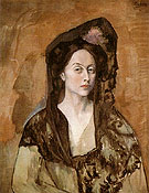 Portrait of Benedetta Canals 1905 - Pablo Picasso reproduction oil painting