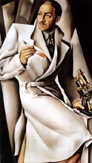 Portrait of Dr Boucard - Tamara de Lempicka reproduction oil painting