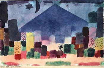 Der Niesen 1915 - Paul Klee reproduction oil painting