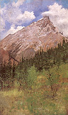 Banff Cascade Mountain 1890 - Frederic Remington