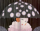 Erte Spring Showers - Erte reproduction oil painting