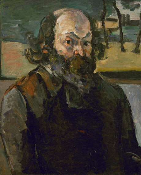 Portrait of the Artist 1873 - Paul Cezanne reproduction oil painting