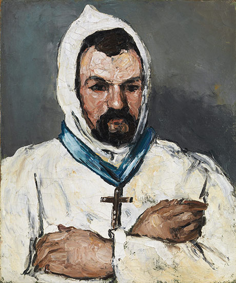 Uncle Dominic as a Monk c 1865 - Paul Cezanne reproduction oil painting