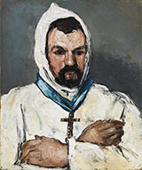 Uncle Dominic as a Monk c 1865 - Paul Cezanne
