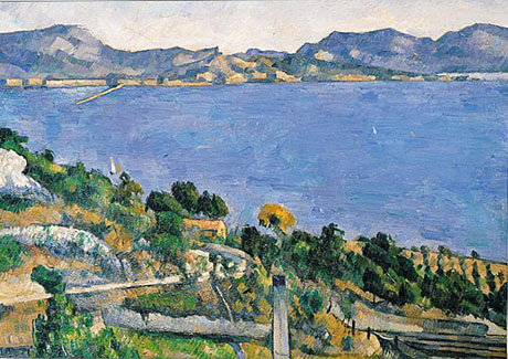 Bay of Marseilles From L Estaque 1878 - Paul Cezanne reproduction oil painting