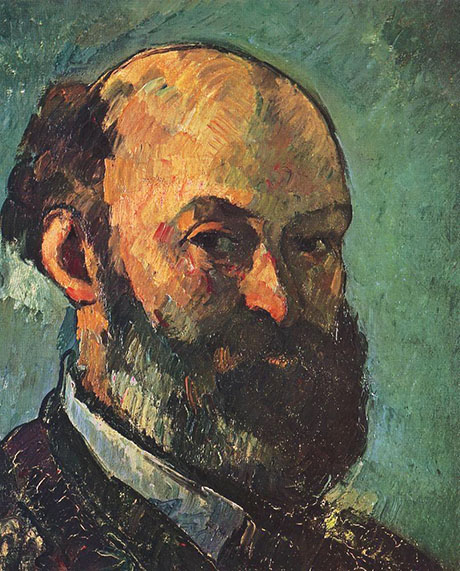 Self Portrait 1879 - Paul Cezanne reproduction oil painting