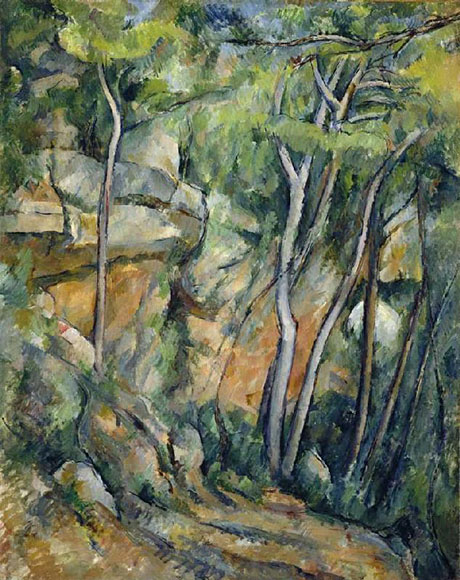 In the Park of the Chateau Noir 1900 2 - Paul Cezanne reproduction oil painting