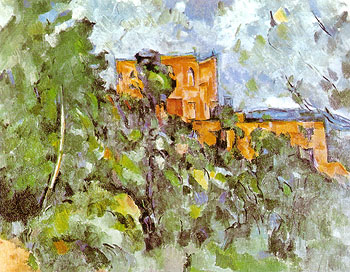 The Chateau Noir - Paul Cezanne reproduction oil painting