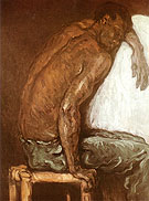 The Black Skipion 1867 - Paul Cezanne reproduction oil painting