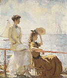 Summer Day 1911 - Frank Weston Benson reproduction oil painting