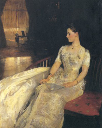 Mrs. Cecil Wade 1886 - John Singer Sargent reproduction oil painting