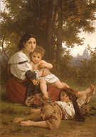 Rest 1879 - William-Adolphe Bouguereau