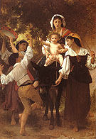 Return from the Hervest 1878 - William-Adolphe Bouguereau