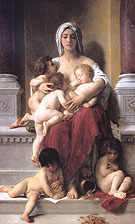 Charity 1878 - William-Adolphe Bouguereau